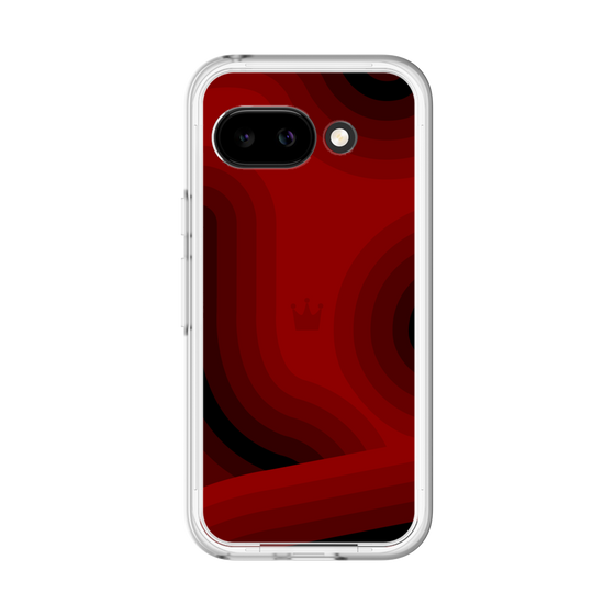 スリムプロテクションプレミアムケース［ CASEPLAY Winding Pattern - Red ］