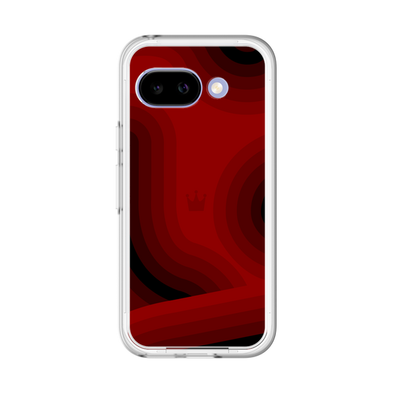 スリムプロテクションプレミアムケース［ CASEPLAY Winding Pattern - Red ］