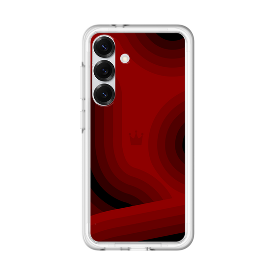 スリムプロテクションプレミアムケース［ CASEPLAY Winding Pattern - Red ］