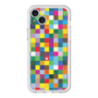 スリムプロテクションプレミアムケース［ CASEPLAY Rainbow Check ］