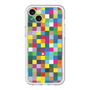 スリムプロテクションプレミアムケース［ CASEPLAY Rainbow Check ］