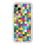スリムプロテクションプレミアムケース［ CASEPLAY Rainbow Check ］