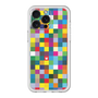 スリムプロテクションプレミアムケース［ CASEPLAY Rainbow Check ］