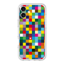 スリムプロテクションプレミアムケース［ CASEPLAY Rainbow Check ］