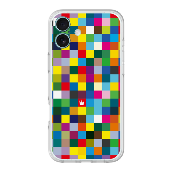 スリムプロテクションプレミアムケース［ CASEPLAY Rainbow Check ］