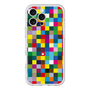 スリムプロテクションプレミアムケース［ CASEPLAY Rainbow Check ］