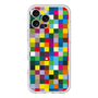 スリムプロテクションプレミアムケース［ CASEPLAY Rainbow Check ］