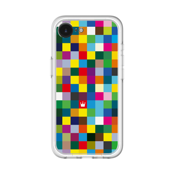 スリムプロテクションプレミアムケース［ CASEPLAY Rainbow Check ］