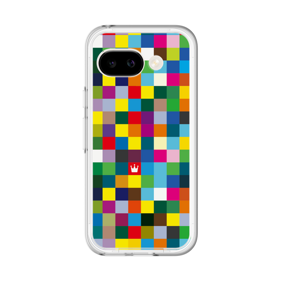 スリムプロテクションプレミアムケース［ CASEPLAY Rainbow Check ］