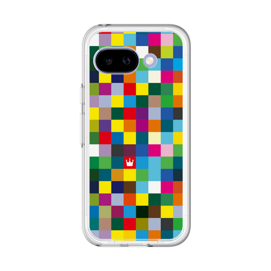 スリムプロテクションプレミアムケース［ CASEPLAY Rainbow Check ］
