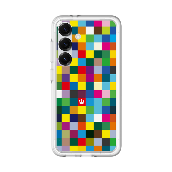 スリムプロテクションプレミアムケース［ CASEPLAY Rainbow Check ］
