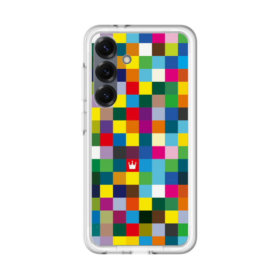 スリムプロテクションプレミアムケース［ CASEPLAY Rainbow Check ］