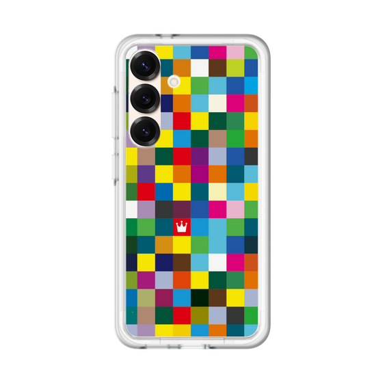 スリムプロテクションプレミアムケース［ CASEPLAY Rainbow Check ］