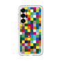 スリムプロテクションプレミアムケース［ CASEPLAY Rainbow Check ］