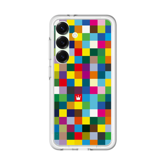 スリムプロテクションプレミアムケース［ CASEPLAY Rainbow Check ］