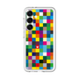 スリムプロテクションプレミアムケース［ CASEPLAY Rainbow Check ］