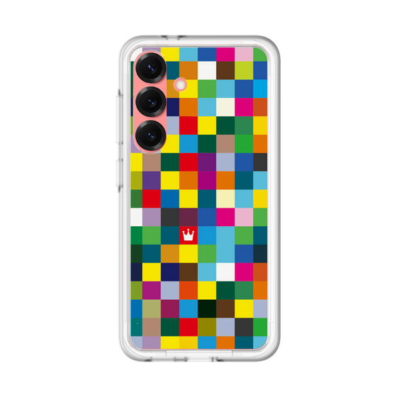 スリムプロテクションプレミアムケース［ CASEPLAY Rainbow Check ］