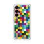 スリムプロテクションプレミアムケース［ CASEPLAY Rainbow Check ］