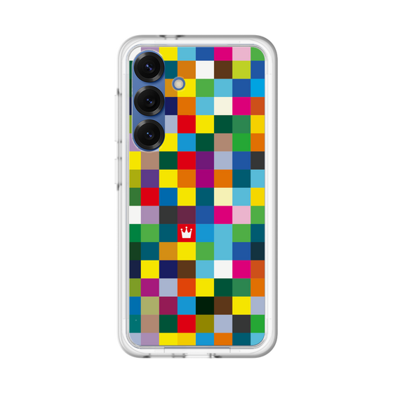スリムプロテクションプレミアムケース［ CASEPLAY Rainbow Check ］