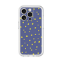 スリムプロテクションプレミアムケース［ Drawing Dot - Navy ］