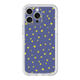 スリムプロテクションプレミアムケース［ Drawing Dot - Navy ］