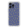 スリムプロテクションプレミアムケース［ Drawing Dot - Navy ］