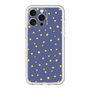 スリムプロテクションプレミアムケース［ Drawing Dot - Navy ］