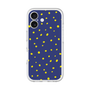 スリムプロテクションプレミアムケース［ Drawing Dot - Navy ］