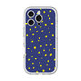 スリムプロテクションプレミアムケース［ Drawing Dot - Navy ］