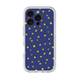 スリムプロテクションプレミアムケース［ Drawing Dot - Navy ］