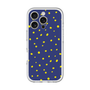 スリムプロテクションプレミアムケース［ Drawing Dot - Navy ］