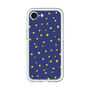 スリムプロテクションプレミアムケース［ Drawing Dot - Navy ］