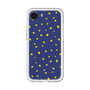 スリムプロテクションプレミアムケース［ Drawing Dot - Navy ］