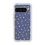 スリムプロテクションプレミアムケース［ Drawing Dot - Navy ］