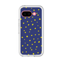 スリムプロテクションプレミアムケース［ Drawing Dot - Navy ］