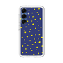 スリムプロテクションプレミアムケース［ Drawing Dot - Navy ］
