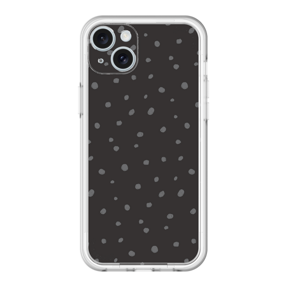 スリムプロテクションプレミアムケース［ Drawing Dot - Black ］