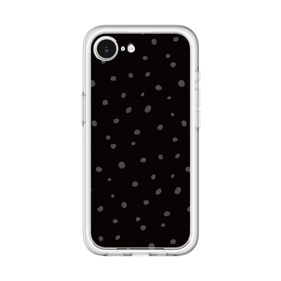 スリムプロテクションプレミアムケース［ Drawing Dot - Black ］