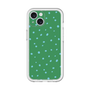 スリムプロテクションプレミアムケース［ Drawing Dot - Green ］