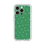 スリムプロテクションプレミアムケース［ Drawing Dot - Green ］