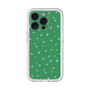 スリムプロテクションプレミアムケース［ Drawing Dot - Green ］