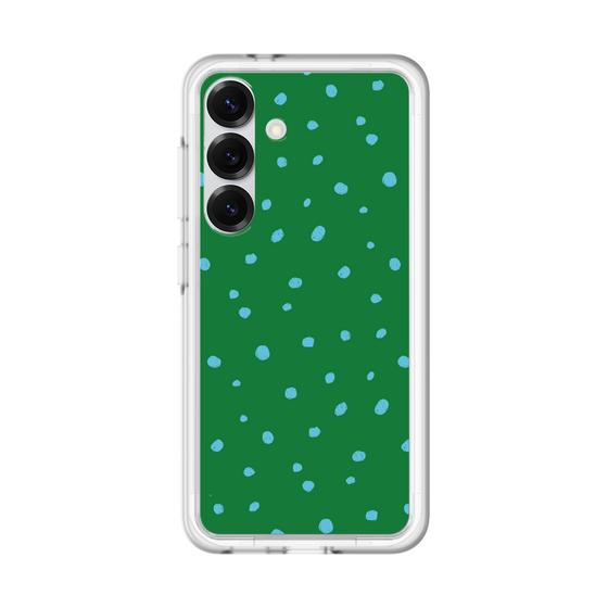 スリムプロテクションプレミアムケース［ Drawing Dot - Green ］