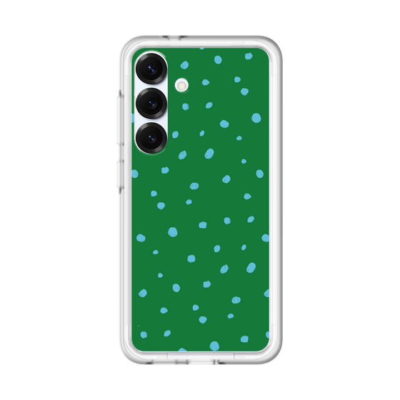 スリムプロテクションプレミアムケース［ Drawing Dot - Green ］