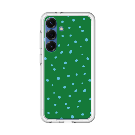 スリムプロテクションプレミアムケース［ Drawing Dot - Green ］
