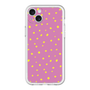 スリムプロテクションプレミアムケース［ Drawing Dot - Pink ］