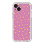 スリムプロテクションプレミアムケース［ Drawing Dot - Pink ］