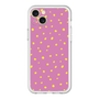 スリムプロテクションプレミアムケース［ Drawing Dot - Pink ］