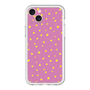スリムプロテクションプレミアムケース［ Drawing Dot - Pink ］