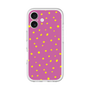 スリムプロテクションプレミアムケース［ Drawing Dot - Pink ］