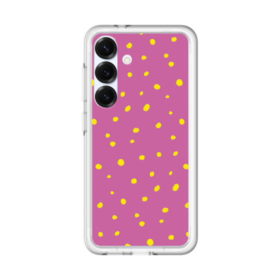 スリムプロテクションプレミアムケース［ Drawing Dot - Pink ］